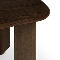 Uttrekkbart spisebord Marbella – eik / mørk eik / 160-200 cm