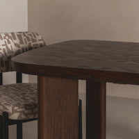 Uttrekkbart spisebord Marbella – eik / mørk eik / 160-200 cm