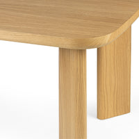 MARBELLA GL-DT164 spisebord – Uttrekkbart bord i natural finish (160/200×100 cm)