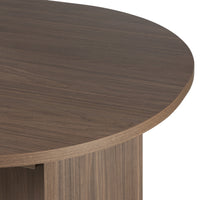 Uttrekkbart spisebord Mou – oval bordplate / 140-200 cm