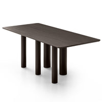 Bordplate Ritro – tre / eikefinér, valnøtt / 200 cm