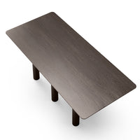 Bordplate Ritro – tre / eikefinér, valnøtt / 200 cm