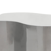 Sidebord Cosmo – sølv / 66 cm