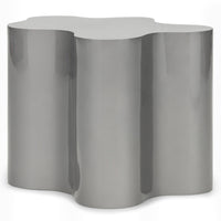 Sidebord Cosmo – sølv / 66 cm