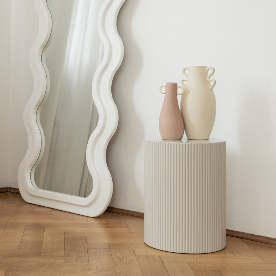 Sidebord ERMANNO Beige / Grå