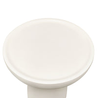 Lagoon sidebord – Ø45 cm, matt beige