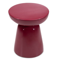 Sidebord LOGAN Dark Red 40×40 cm