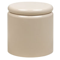 Sidebord Lue – blank / lys beige / 40 cm