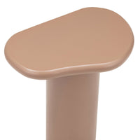 Monaco GL-ST002 – Sidebord i cynamone-finér med moderne buet base