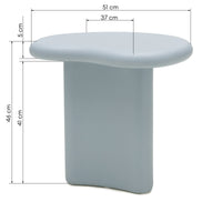 Sidebord Noya – blågrå