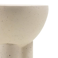 Sidebord Poppy – betong / granitteffekt