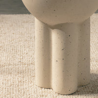 Sidebord Poppy – betong / granitteffekt