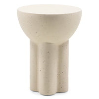 Sidebord Poppy – betong / granitteffekt