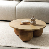 Sofabord Agostino – mangotre / 80 cm