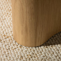 Sofabord  ALESUND 90×45 cm Naturlig Eik
