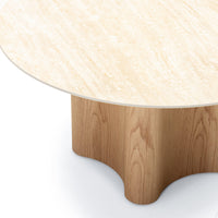 Sofabord  ALESUND 90×45 cm Naturlig Eik