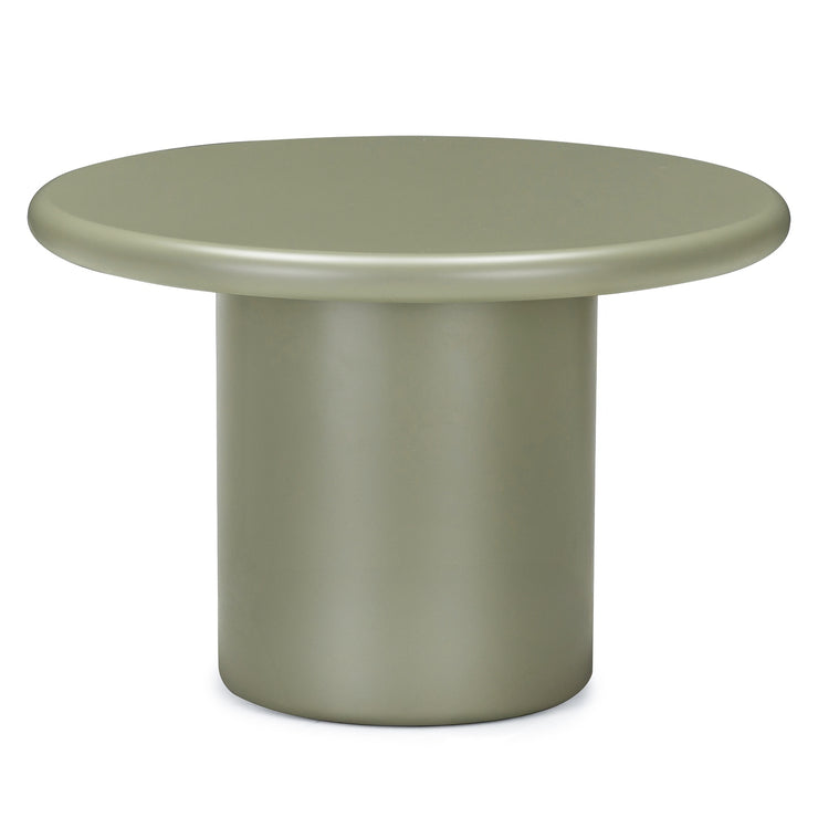 ARCE UCT24029 – Salongbord i matt salviegrønn med skulpturelt design