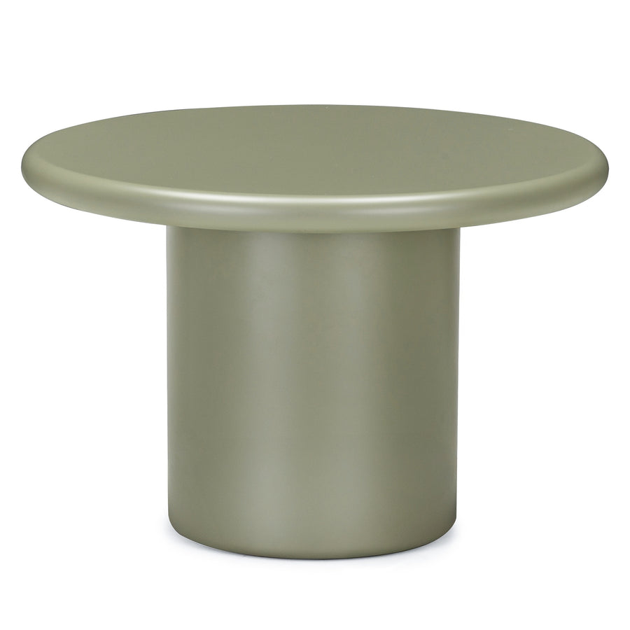 ARCE UCT24029 – Salongbord i matt salviegrønn med skulpturelt design