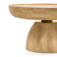 Sofabord Arvika – mangotre / rund / 70 cm