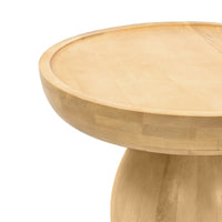Sofabord Arvika – mangotre / rund / 70 cm