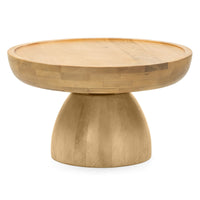 Sofabord Arvika – mangotre / rund / 70 cm