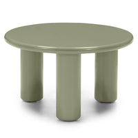 BLAIR Salongbord – Lite rundt sofabord i Green Sage