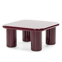 Sofabord kirsebær – blank / bordeaux / 70 cm