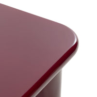 Sofabord kirsebær – blank / bordeaux / 70 cm