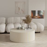 Sofabord Ermanno Beige / Grå