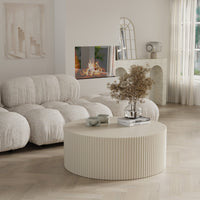Sofabord Ermanno Beige / Grå