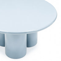 Sofabord Everett – blankt / blå/grå / 80 cm