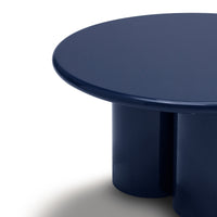 Sofabord Everett – blank / kobolt / 80 cm