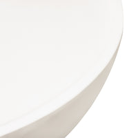 Lagoon Salongbord 80 cm – Rundt Bord i Betonglook | Beige