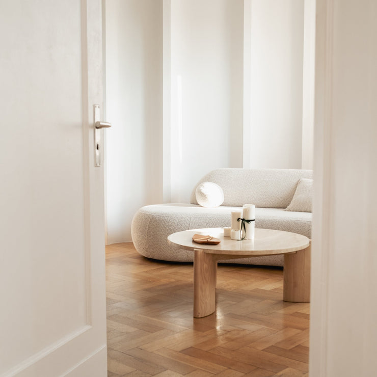 Sofabord  MEDLEY 90×40 cm Travertine