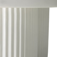 Sofabord SALERNO Glass / Hvit