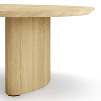 Segretto sofabord – ovalt design i naturlig eikefiner