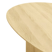 Segretto sofabord – ovalt design i naturlig eikefiner