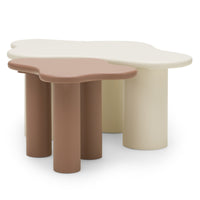 Sofabord – melkehvit / 100 cm