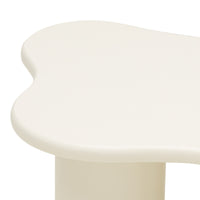Sofabord – melkehvit / 100 cm