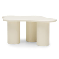 Sofabord – melkehvit / 100 cm