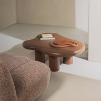 Vercelli 22EGM001 sofabord – Elegant bord i choco-finish (100×80 cm)