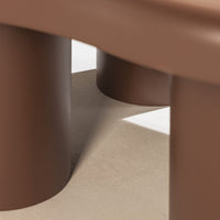 Vercelli 22EGM001 sofabord – Elegant bord i choco-finish (100×80 cm)