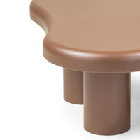 Vercelli 22EGM001 sofabord – Elegant bord i choco-finish (100×80 cm)