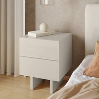 Glim nattbord – kasjmirfarge i glossy finish med push-to-open