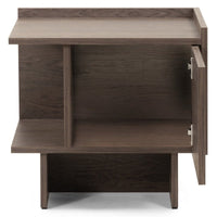 Kanso Nattbord 55 x 45,5 x 56,2 cm – Baltic Storm Oak med Oppbevaring