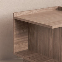 Kanso Nattbord 55 x 45,5 x 56,2 cm – Pearl Oak med Oppbevaring