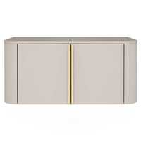 Servantskap Bassa – kasjmir / gylne håndtak / 80 cm