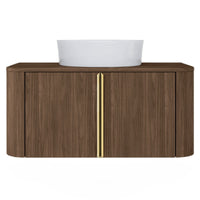 Servantskap Bassa – kasjmir / gylne håndtak / 80 cm
