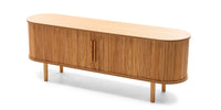 TV-benk Clemente – eik / naturlig / 160 cm