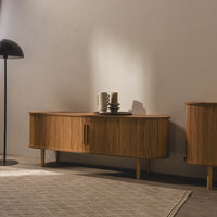 TV-benk Clemente – eik / naturlig / 160 cm